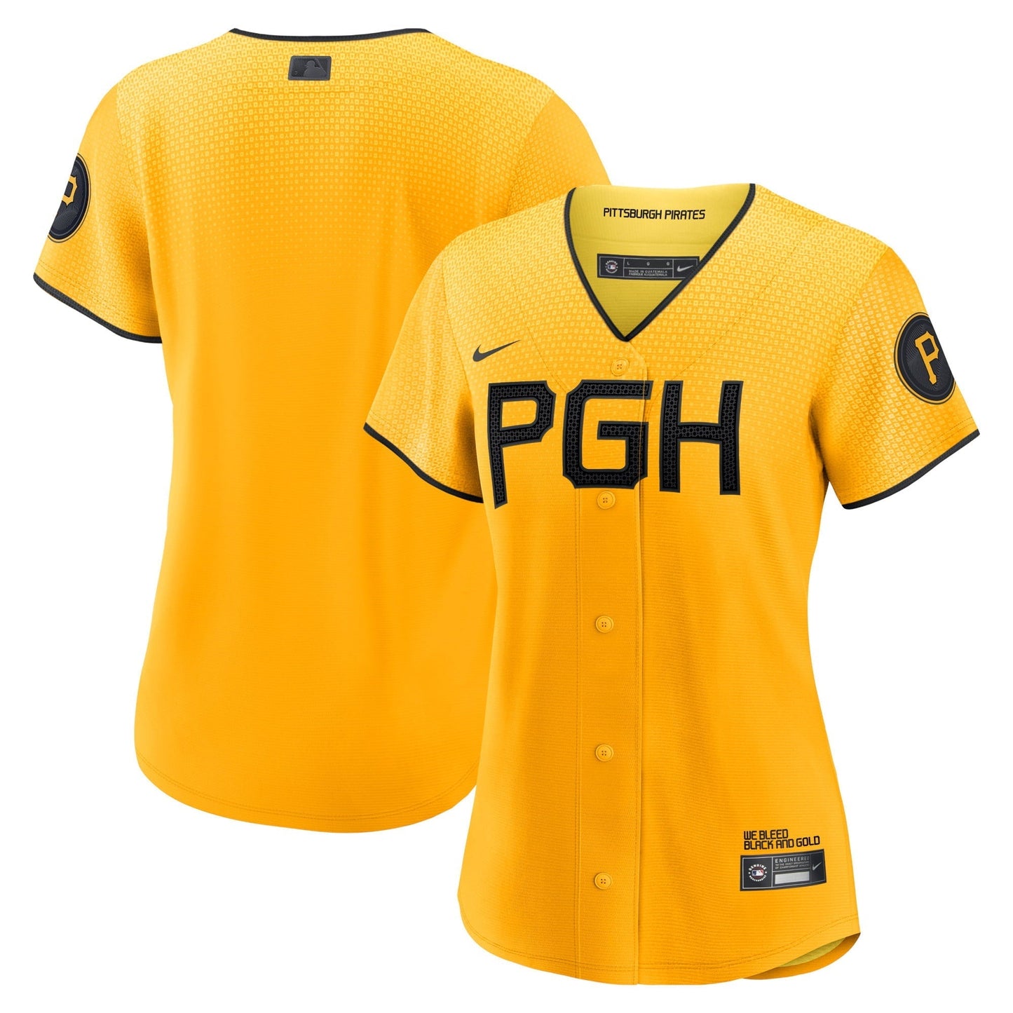 Women's Nike Gold Pittsburgh Pirates 2023 City Connect Replica Jersey